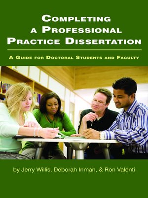 cover image of Completing a Professional Practice Dissertation